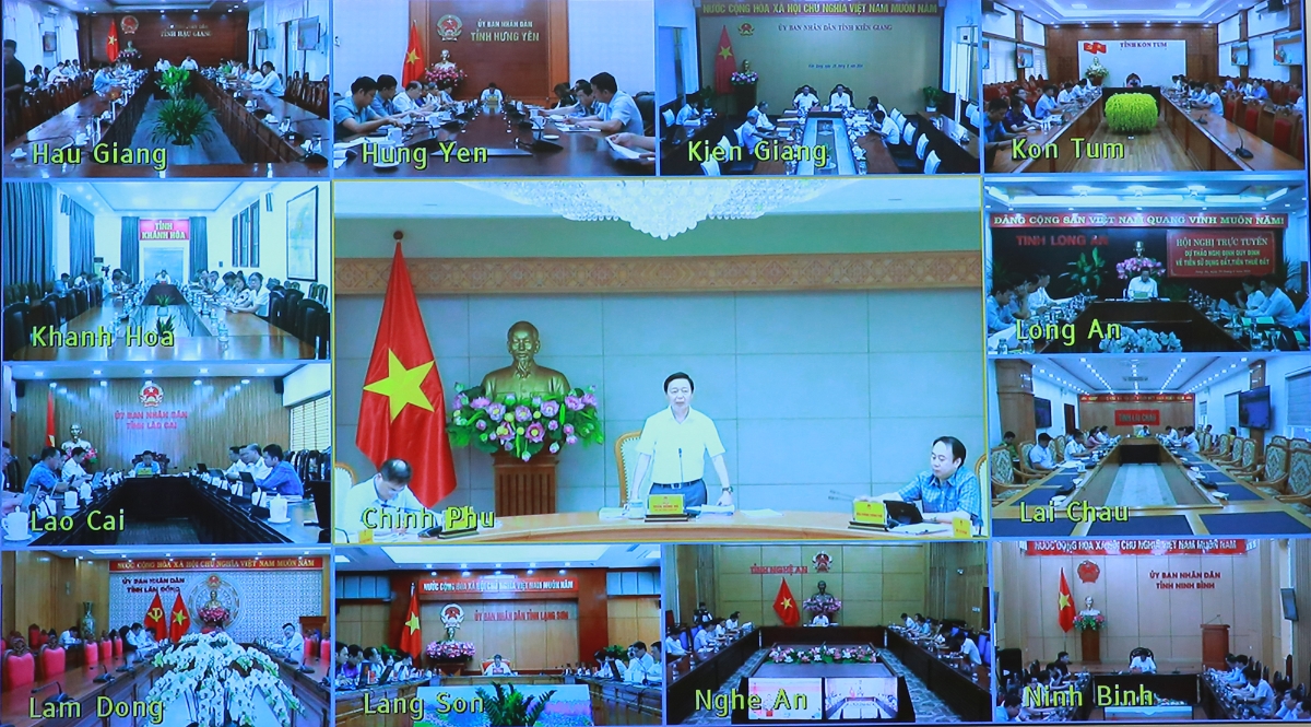 C&aacute;c địa phương tham gia theo h&igrave;nh thức trực tuyến - Ảnh: VGP
