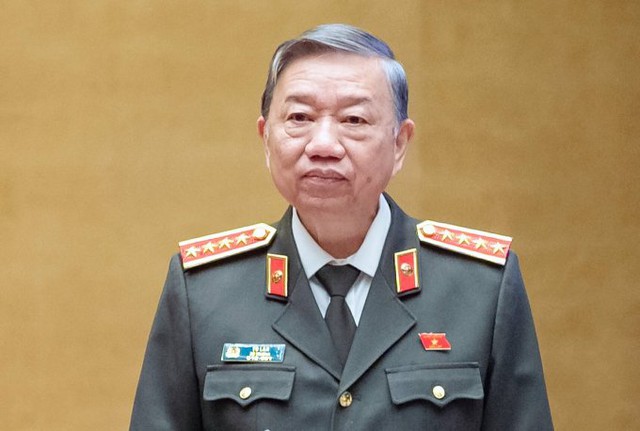 Đại tướng Tô Lâm - Ảnh: VGP