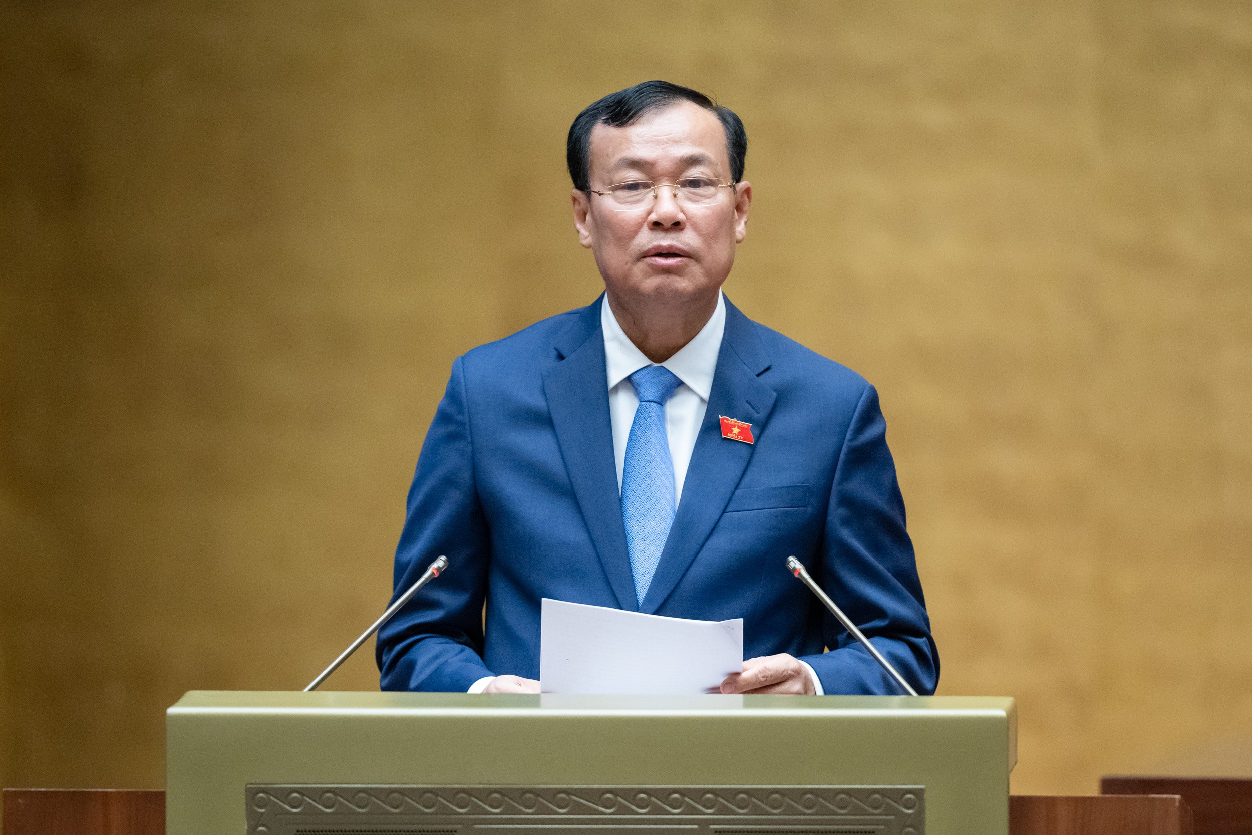 Chủ nhiệm Ủy ban Quốc phòng và An ninh của Quốc hội Lê Tấn Tới.