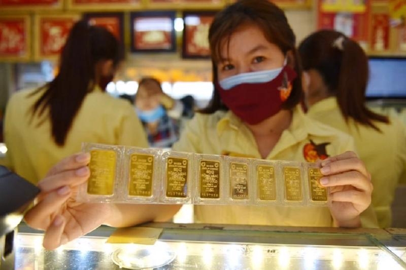 Some 7,900 taels of SJC gold sold to market