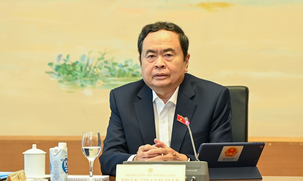Chủ tịch Quốc hội Trần Thanh Mẫn.