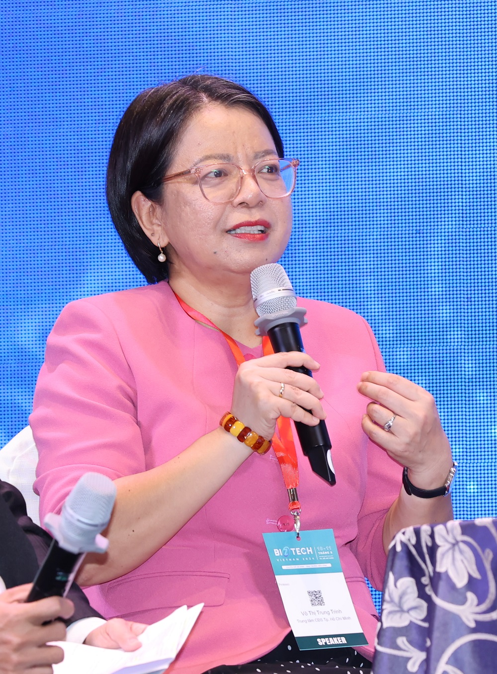 Bà Võ Thị Trung Trinh, Phó Giám đốc Sở Thông tin & Truyền thông thành phố Hồ Chí Minh.