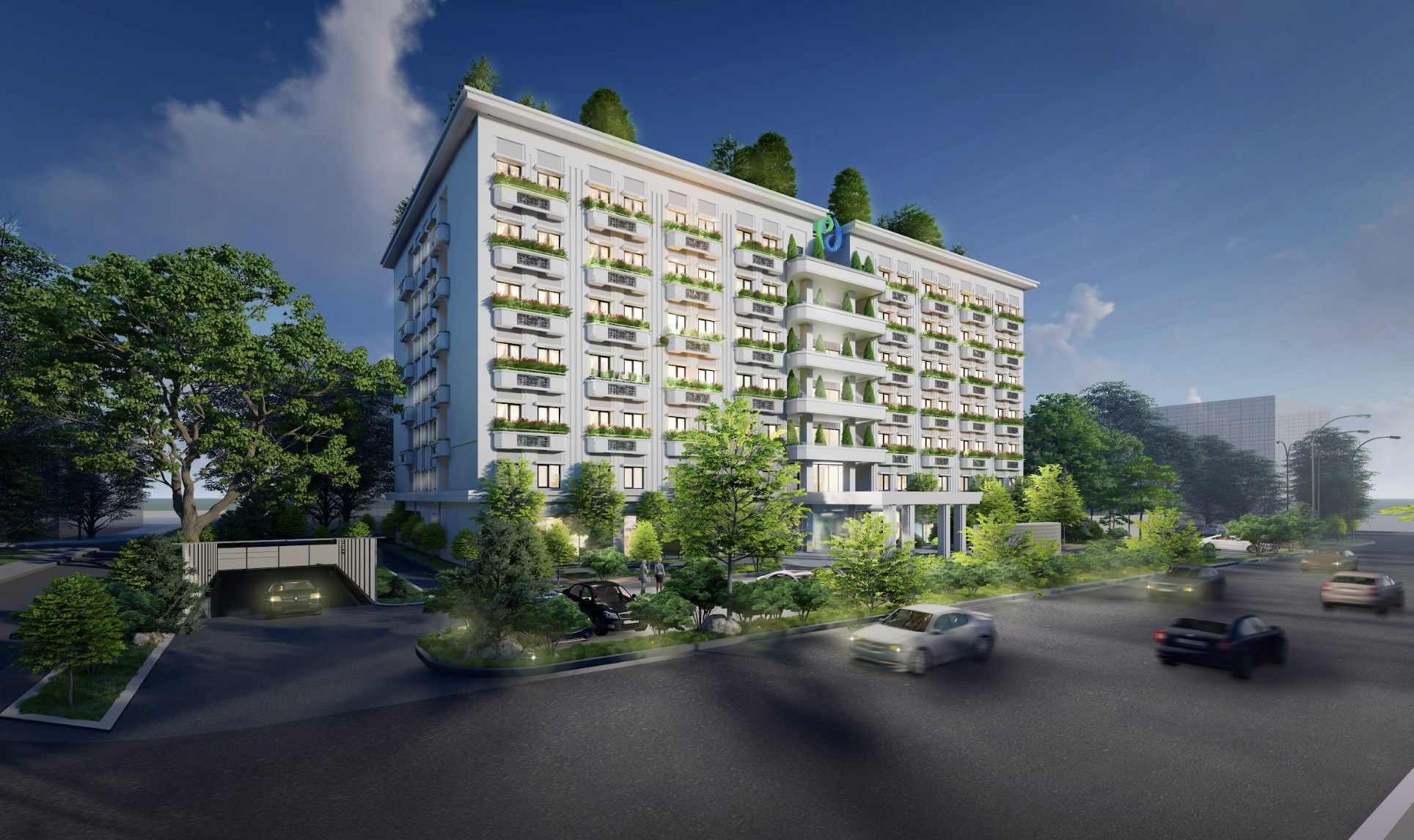 Phối cảnh khu phức hợp Nghỉ dưỡng - Dưỡng lão Phương Đông Asahi 