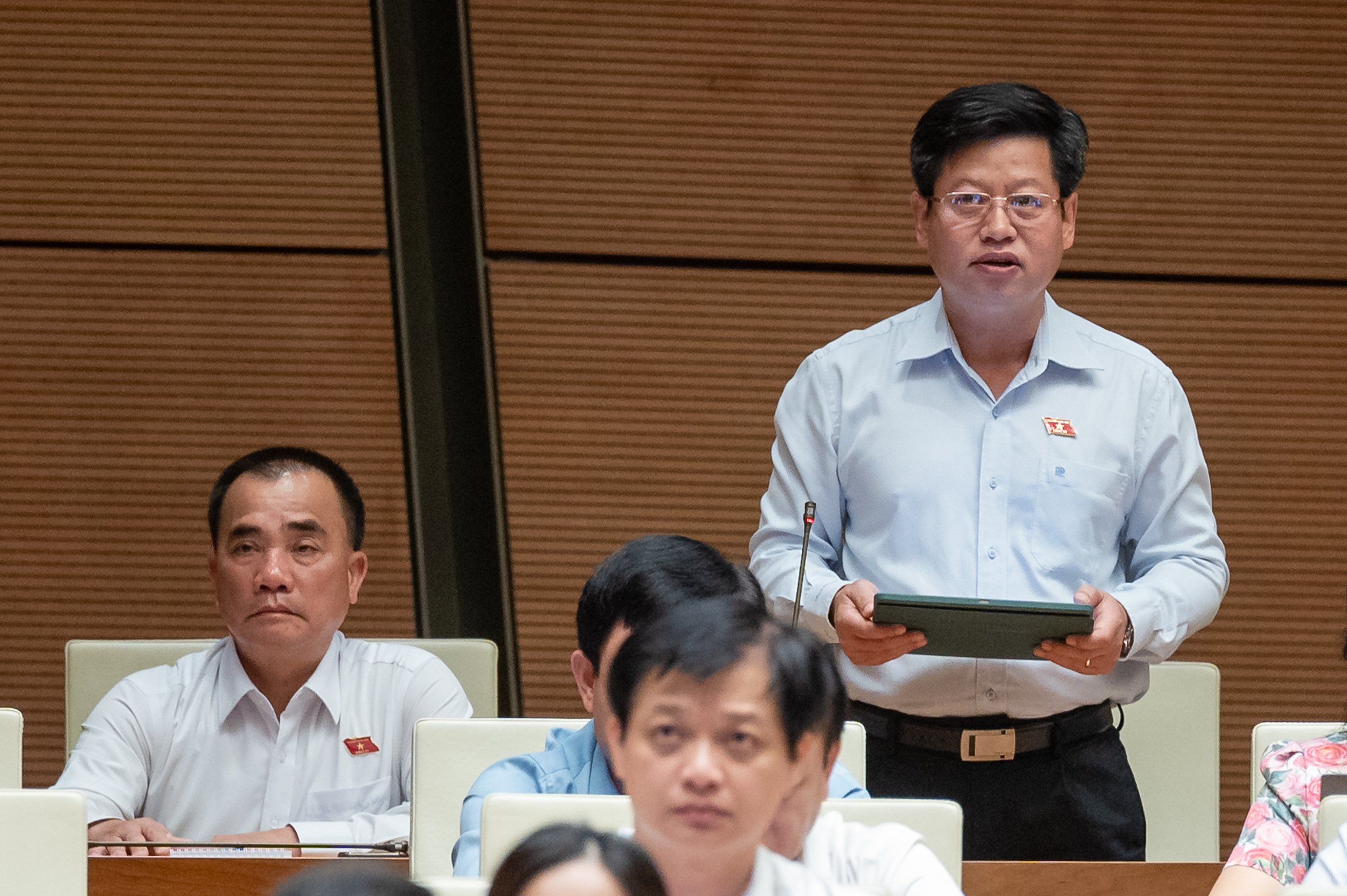 Đại biểu Vũ Tuấn Anh - Ảnh: Quochoi.vn