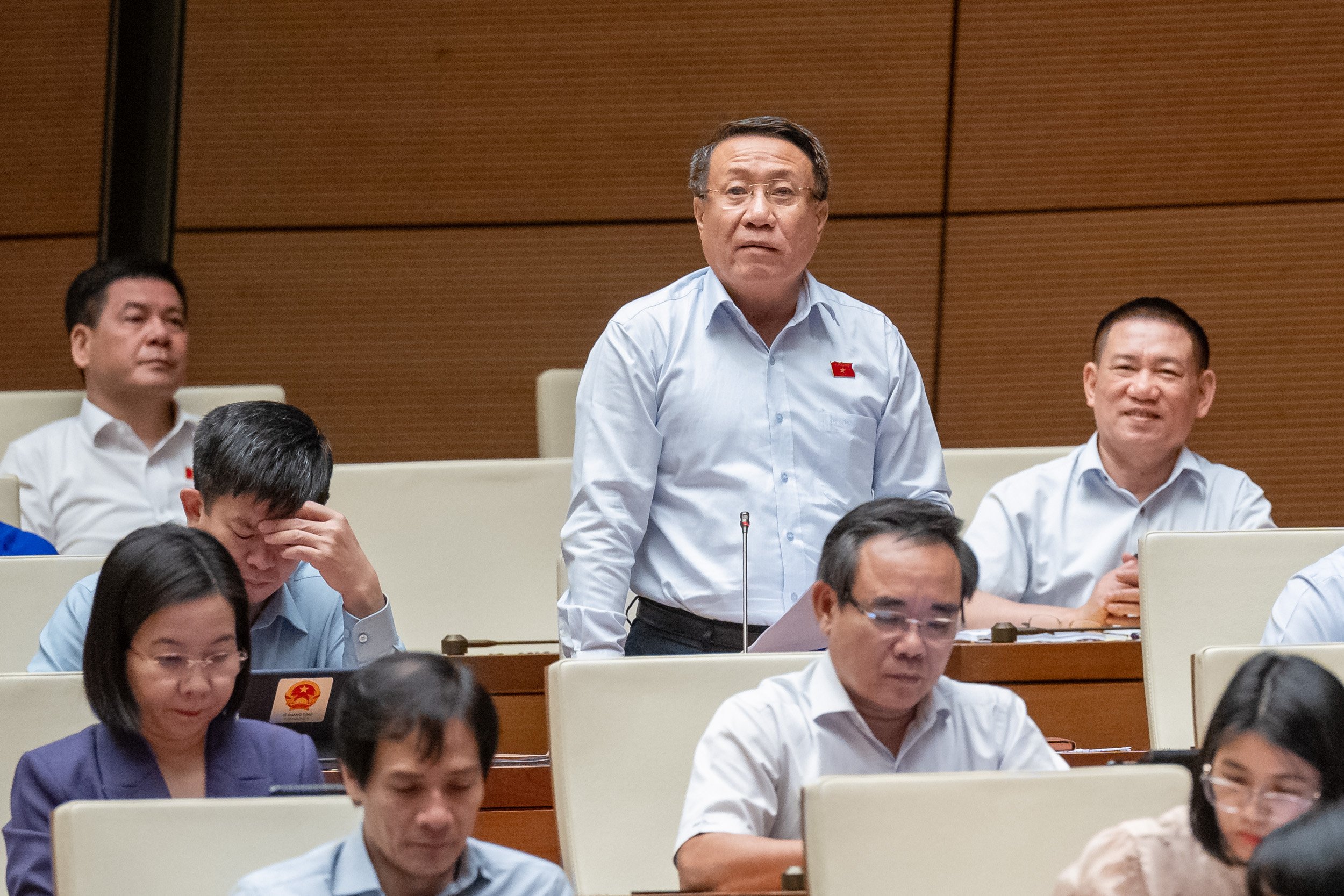 Đại biểu Hà Sỹ Đồng tại phiên thảo luận - Ảnh: Quochoi.vn