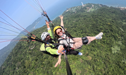 5 đơn vị nào đủ điều kiện kinh doanh dịch vụ dù lượn tại bán đảo Sơn Trà?