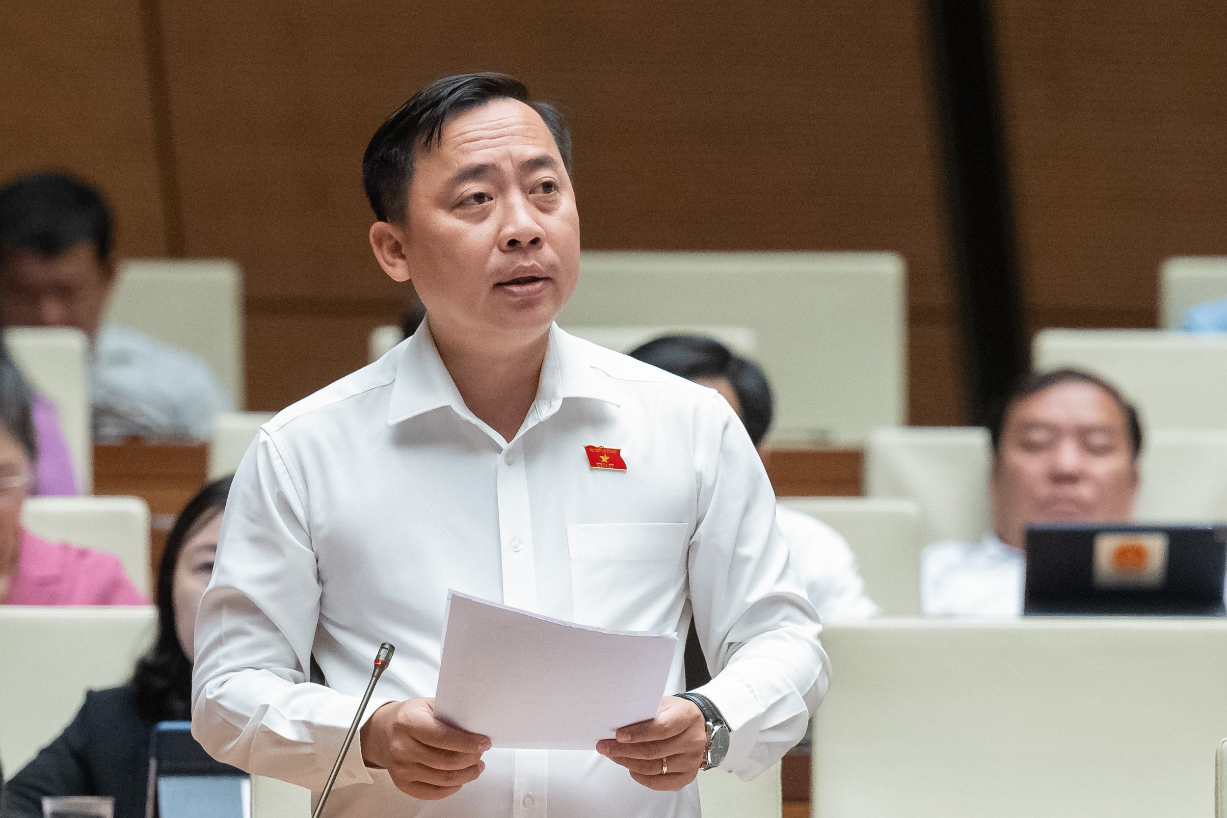 Đại biểu Đào Chí Nghĩa, đoàn đại biểu Quốc hội Tp.Cần Thơ.