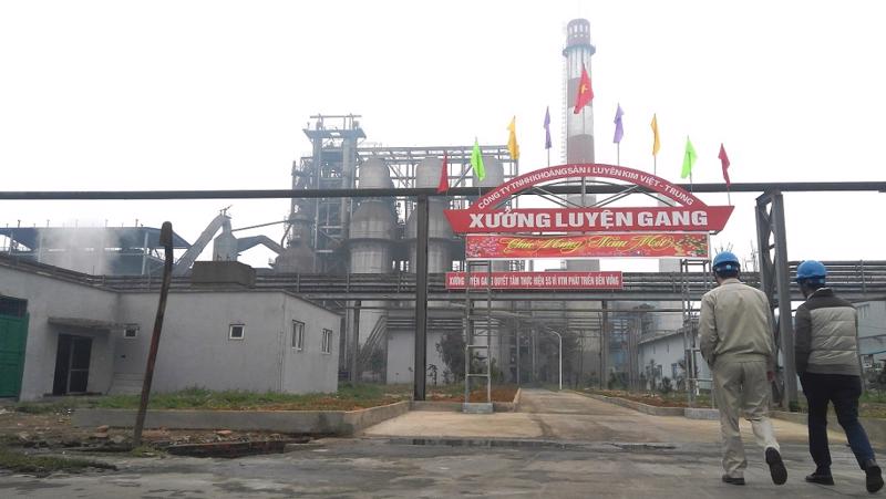 Dự án Nhà máy Gang thép Lào Cai của Công ty TNHH Khoáng sản và Luyện kim Việt Trung 