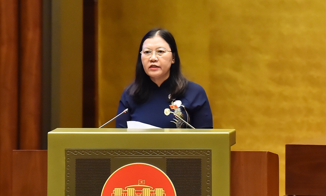 Chủ nhiệm Uỷ ban Tư pháp của Quốc hội Lê Thị Nga.