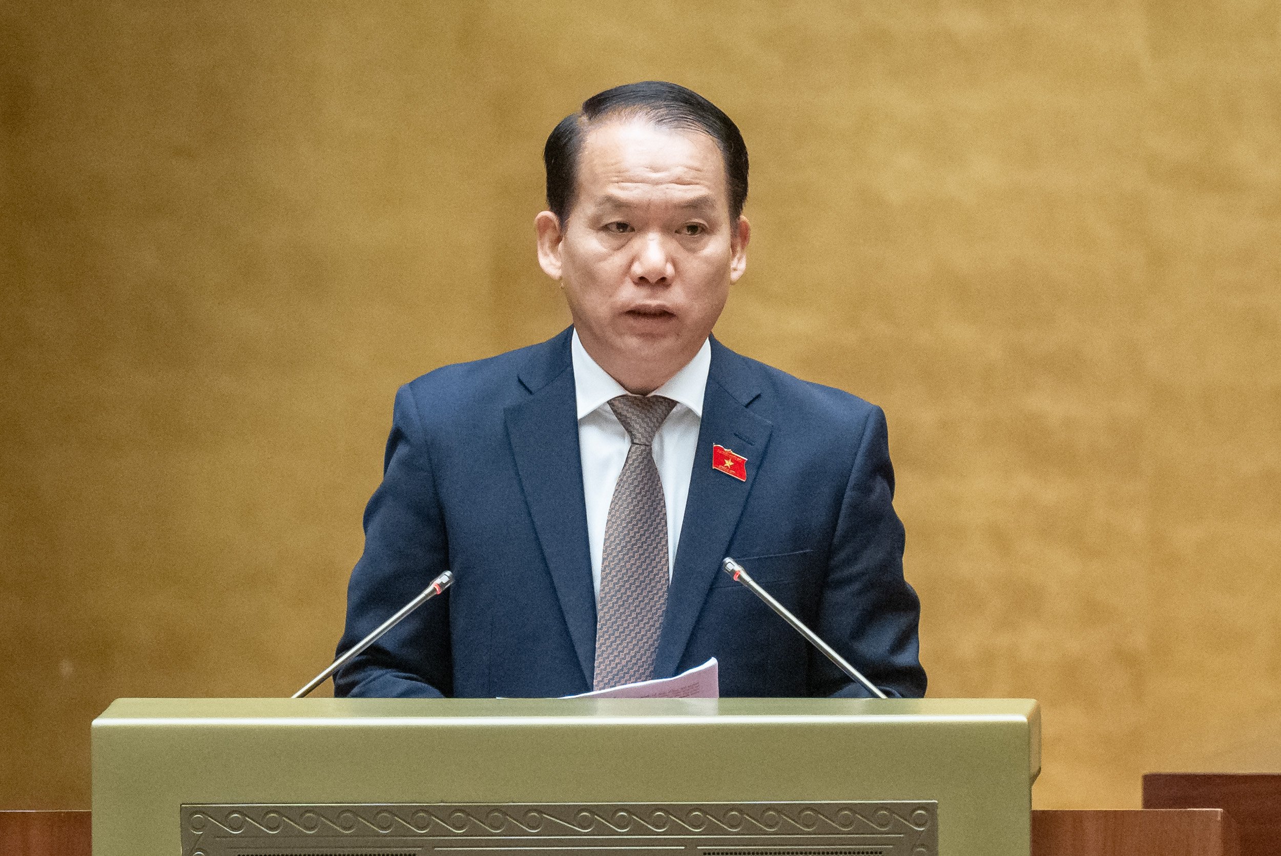 Chủ nhiệm Ủy ban Pháp luật của Quốc hội Hoàng Thanh Tùng. Ảnh: quochoi.vn.