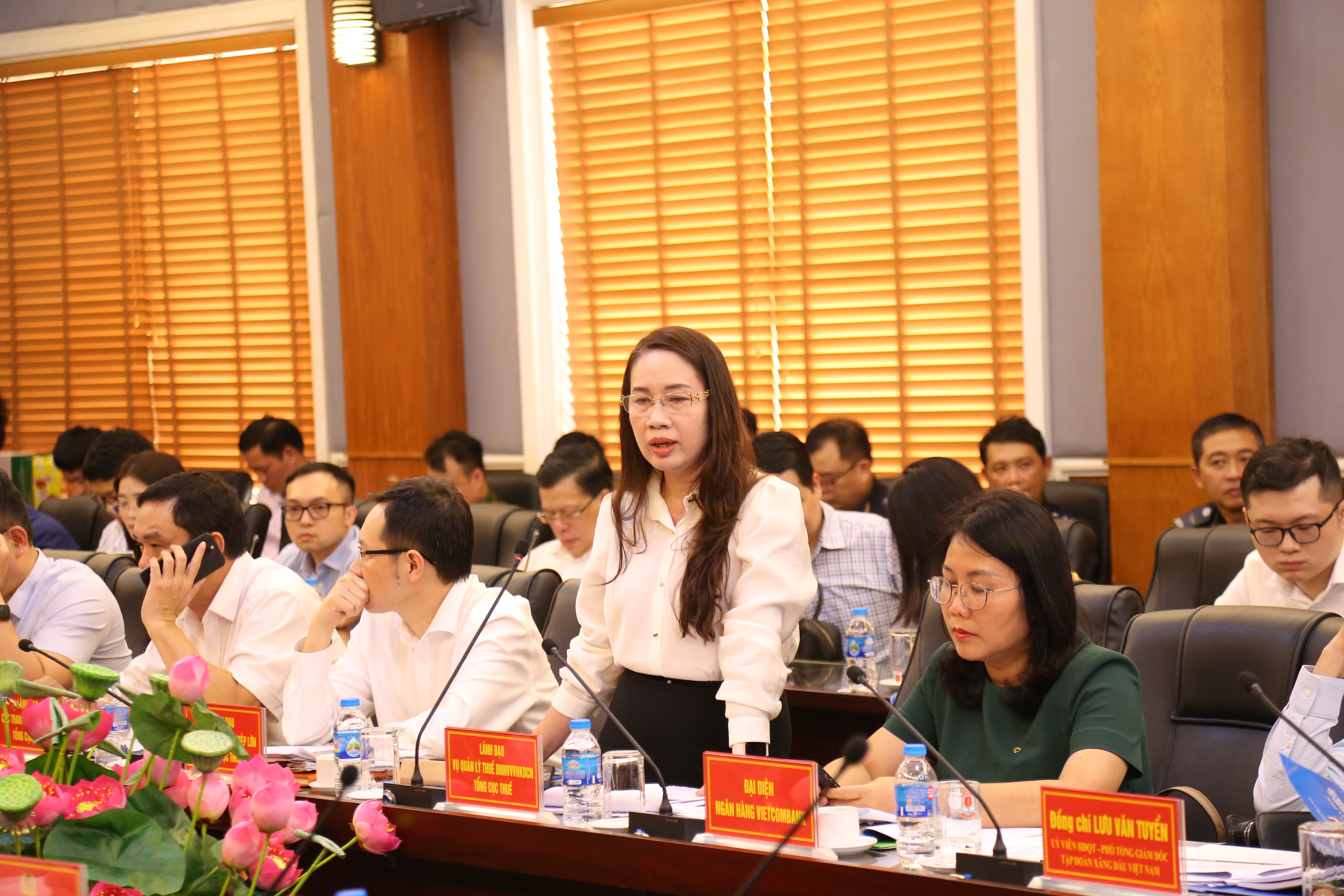 Bà Nguyễn Thị Lan Anh, Vụ trưởng Vụ Quản lý thuế doanh nghiệp nhỏ và vừa, hộ kinh doanh và cá nhân (Tổng cục Thuế), chia sẻ về công tác chống gian lận trong quản lý và sử dụng hóa đơn.