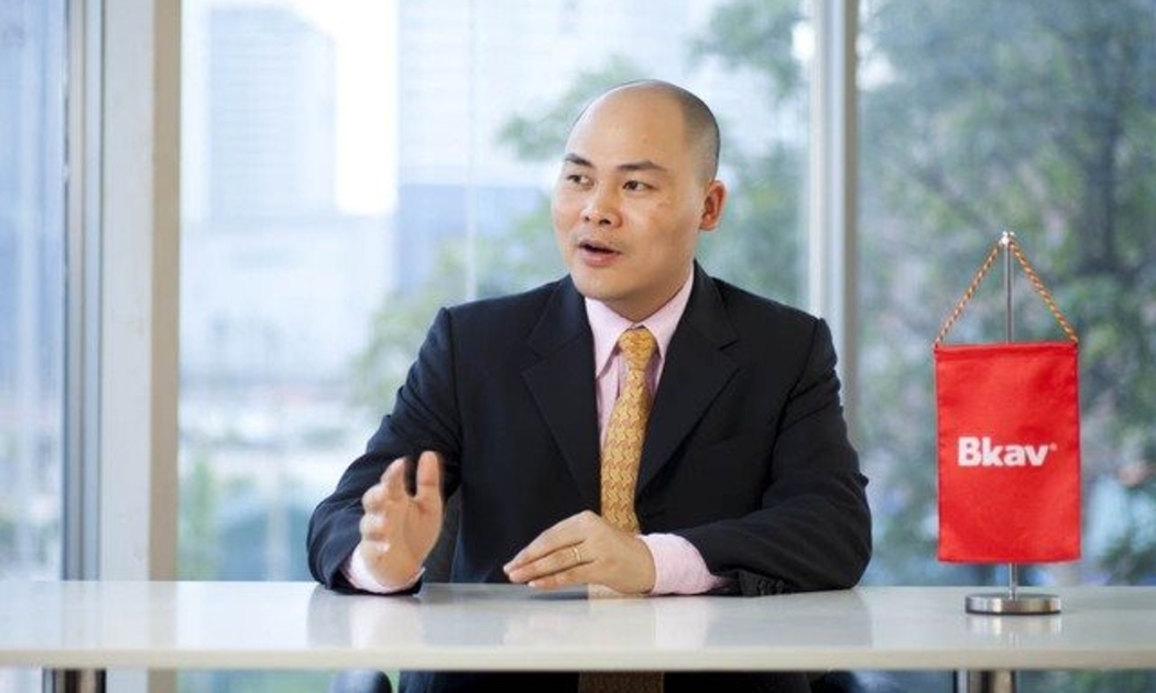 Chủ tịch HĐQT kiêm Tổng Giám đốc BKAV Pro Nguyễn Tử Quảng.