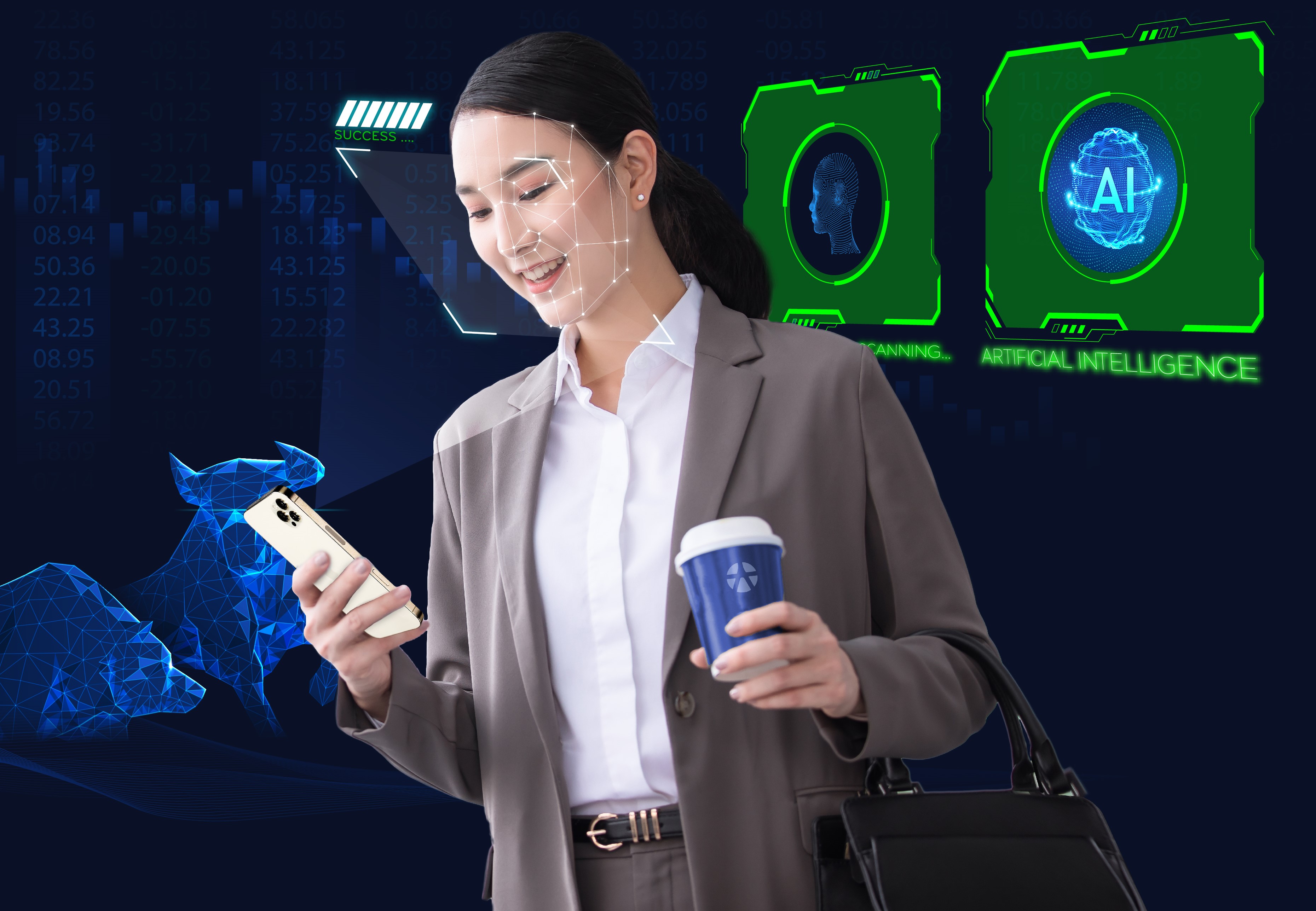 Phải xác thực  khuôn mặt khi chuyển khoản trên 20 triệu đồng/ngày từ  01/07/2024 - Ảnh minh họa