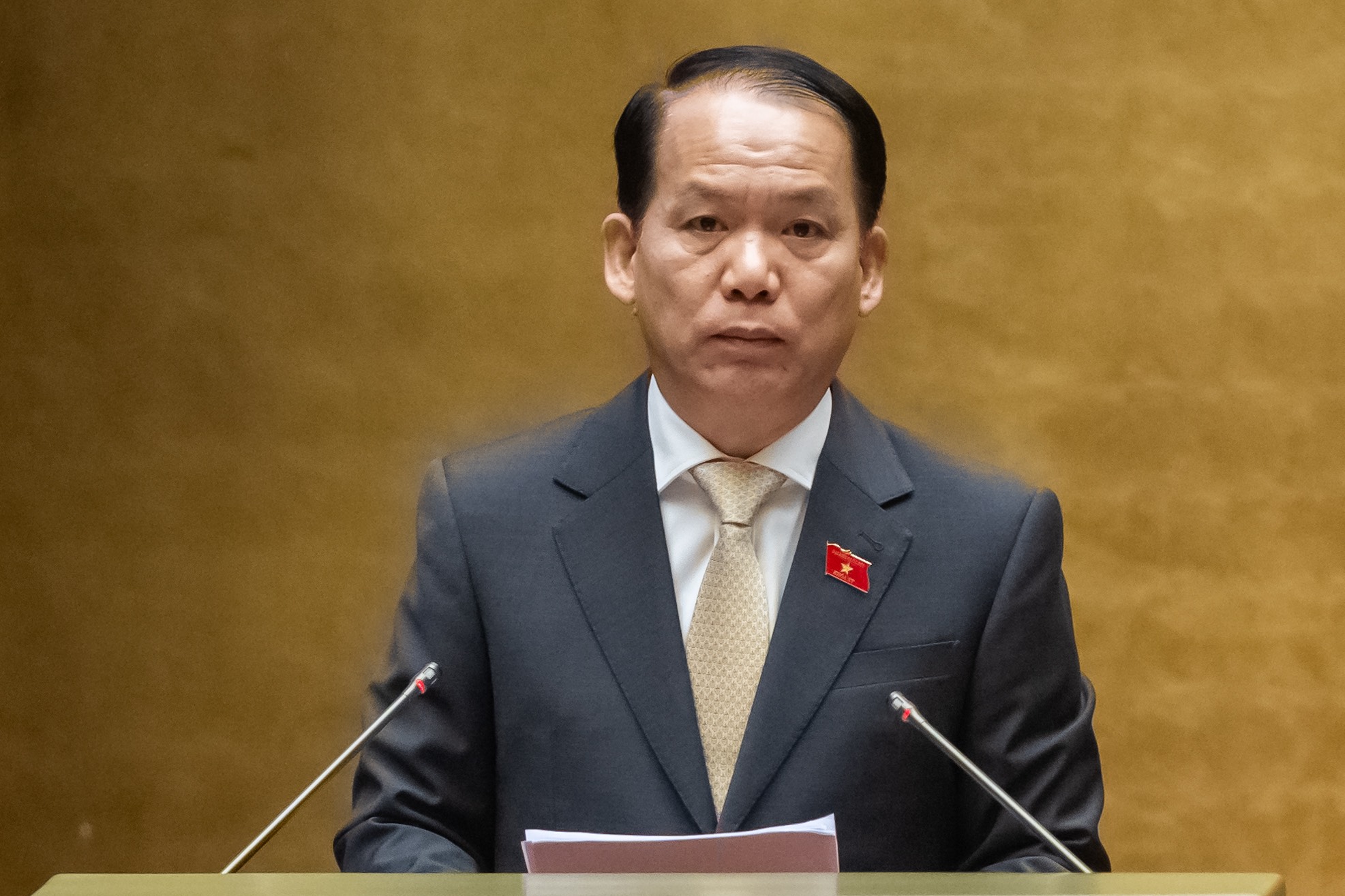 Chủ nhiệm Ủy ban Pháp luật của Quốc hội Hoàng Thành Tùng.