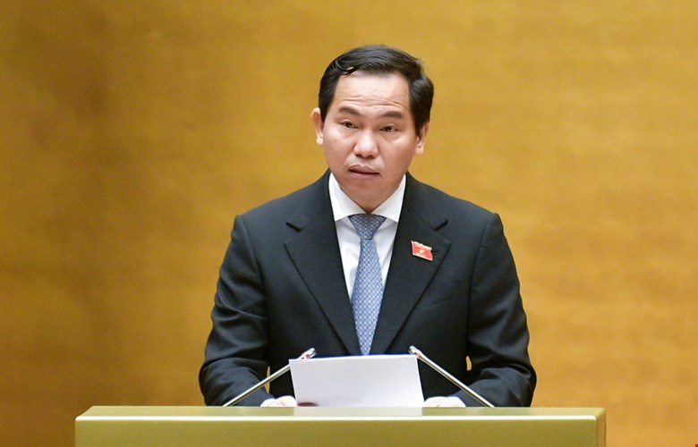 Chủ nhiệm Ủy ban Tài chính, Ngân sách của Quốc hội Lê Quang Mạnh.
