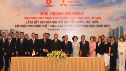Vingroup and Mitsubishi Corporation sign a MoU for comprehensive strategic cooperation