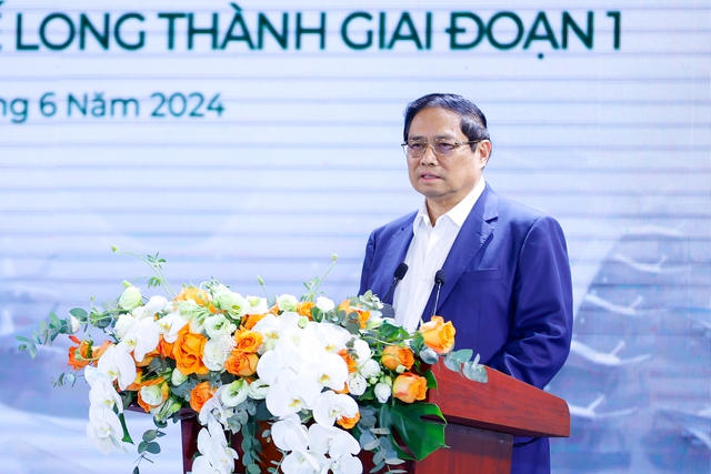Thủ tướng phát biểu tại sự kiện - Ảnh: VGP