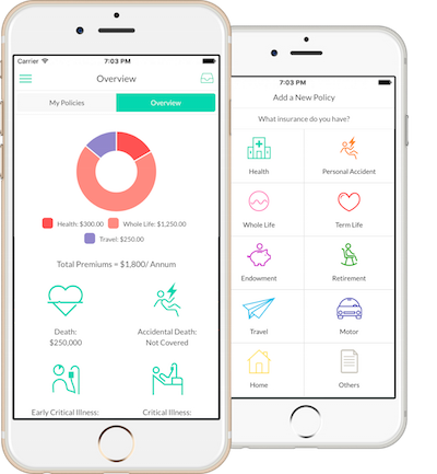 Giao diện ứng dụng PolicyPal.&nbsp;