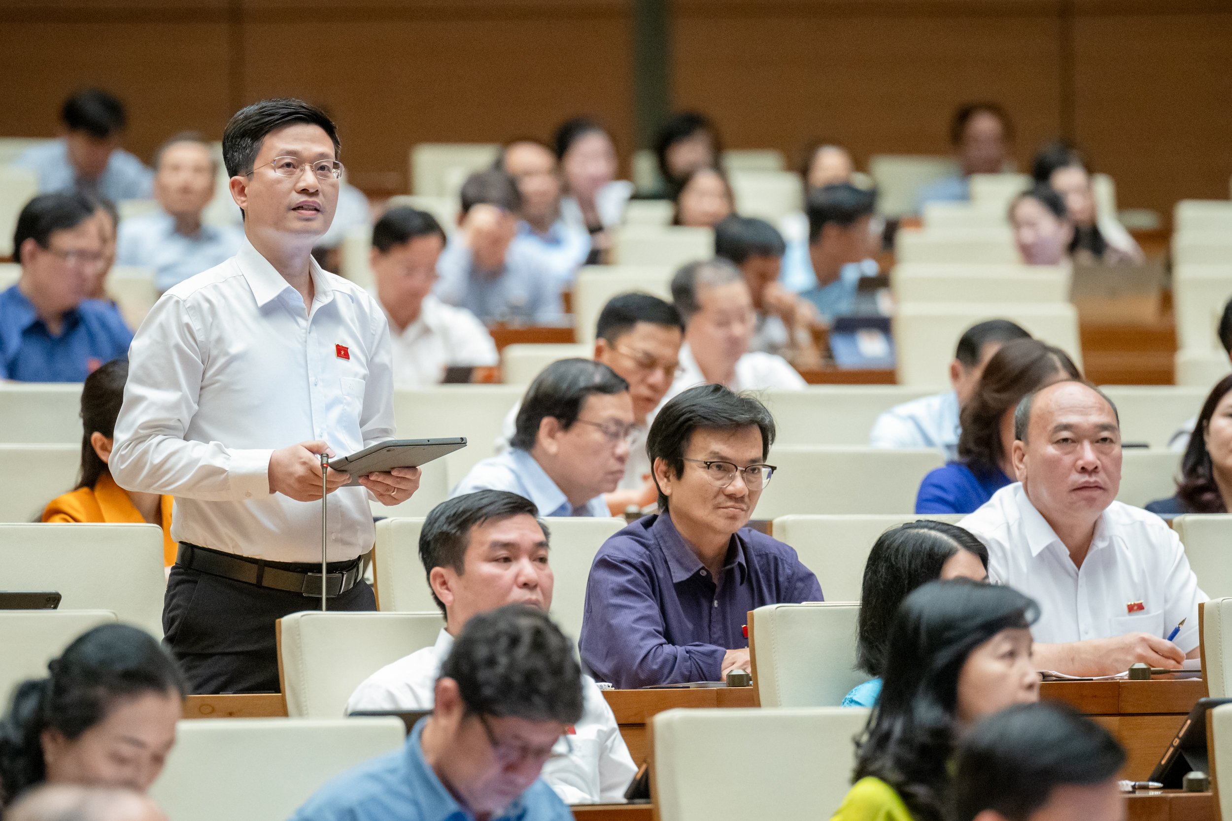 Đại biểu Đỗ Chí Nghĩa - đoàn đại biểu Quốc hội tỉnh Phú Yên - Ảnh: Quochoi.vn