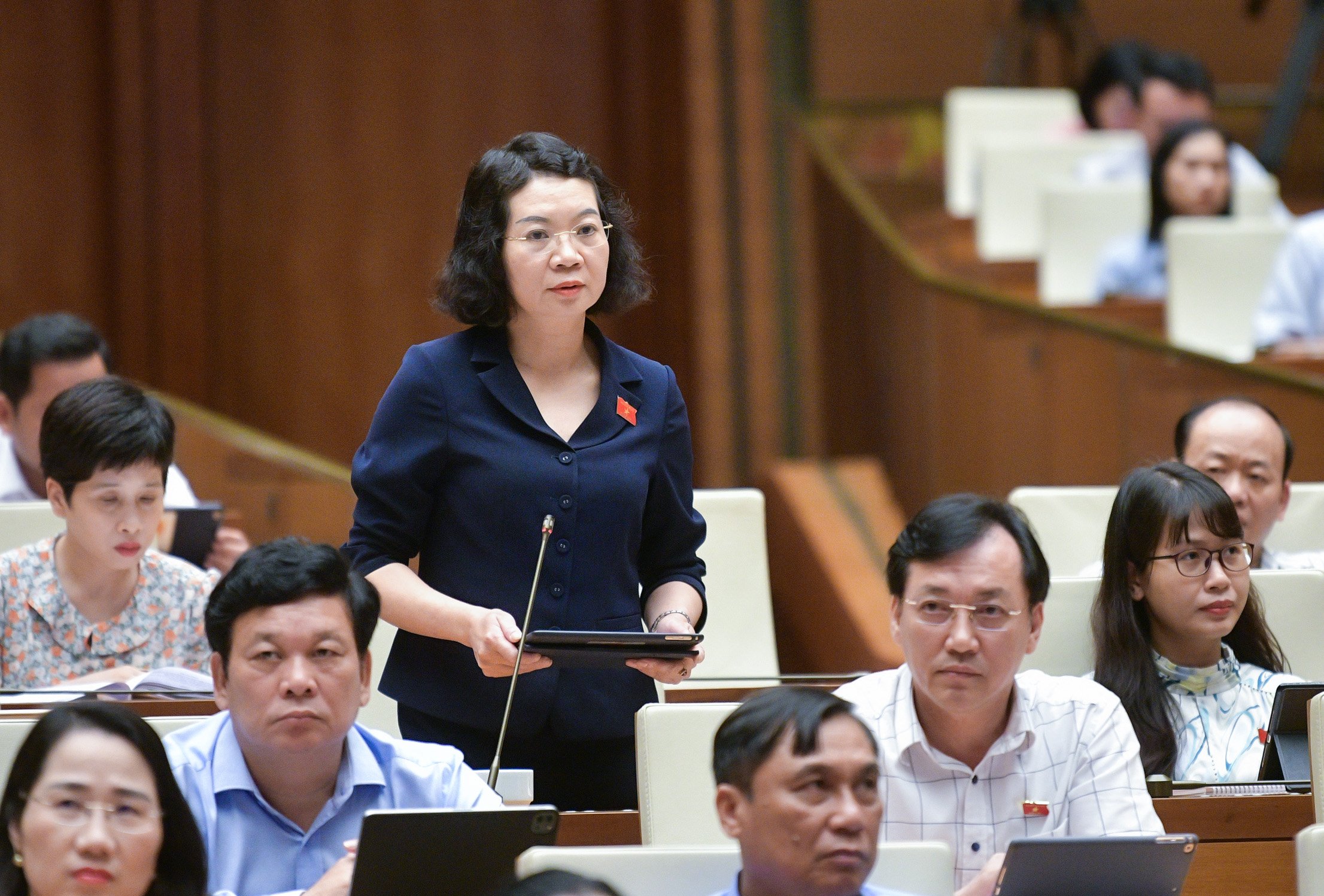 Đại biểu Mai Thị Phương Hoa, đo&agrave;n Nam Định