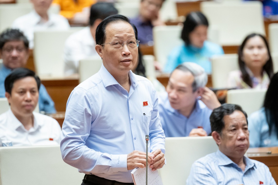 Đại biểu Nguyễn Trúc Sơn, đoàn Bến Tre.