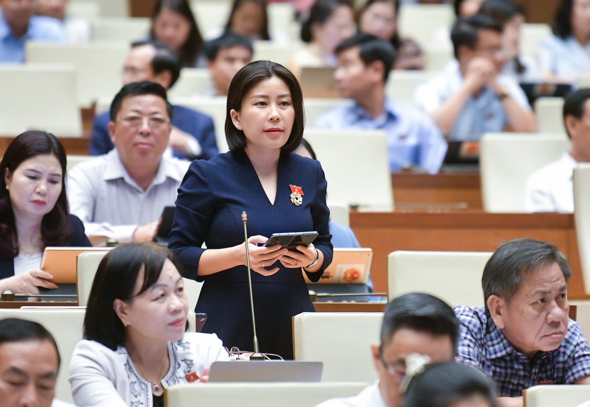 Đại biểu Lê Đào An Xuân, đoàn Phú Yên.