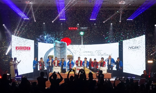 Gần 400 chuyên viên kinh doanh quy tụ về Đà Nẵng để tham gia lễ giới thiệu dự án Nobu Danang 