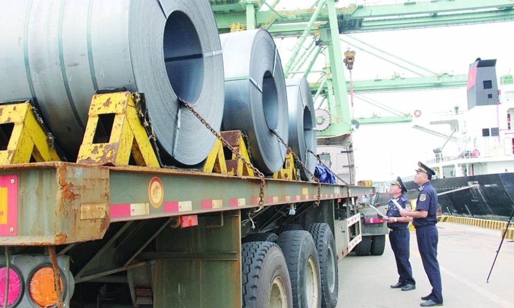 Thép và phôi thép vẫn là mặt hàng xuất khẩu chủ lực của tỉnh Hà Tĩnh