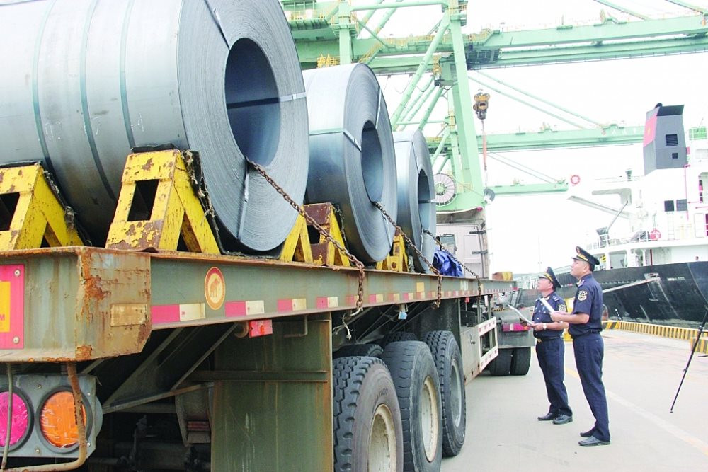 Thép và phôi thép vẫn là mặt hàng xuất khẩu chủ lực của tỉnh Hà Tĩnh