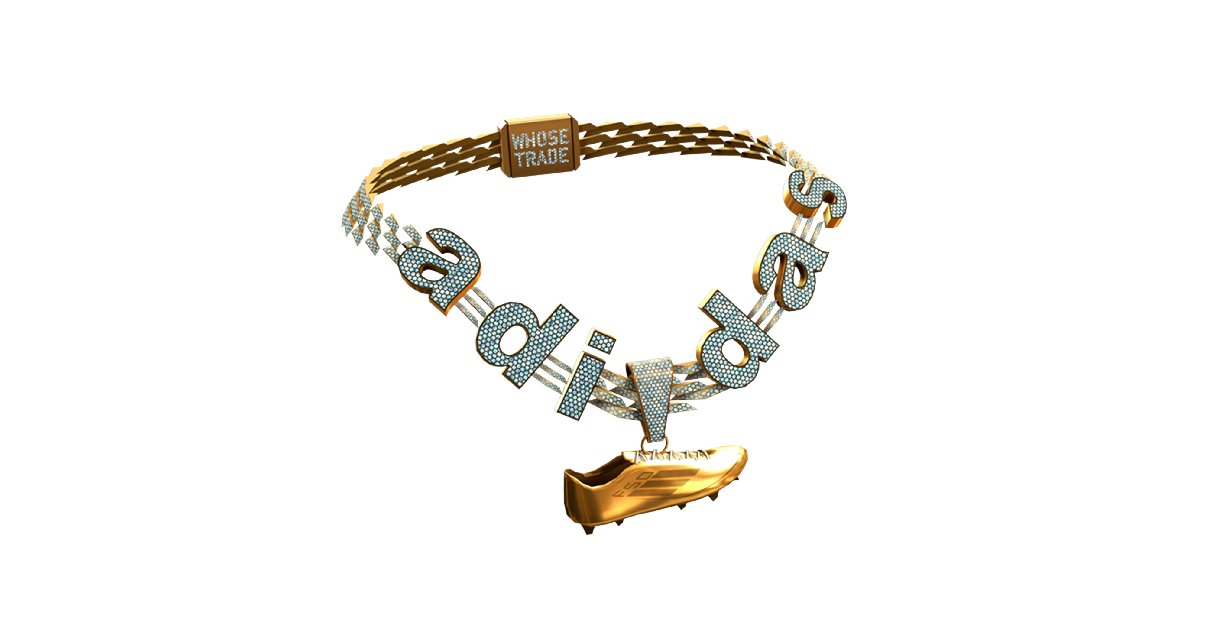 Chiếc v&ograve;ng cổ độc nhất v&ocirc; nhị của Adidas kết hợp với Roblox