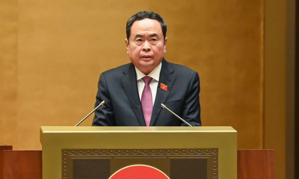 Chủ tịch Quốc hội Trần Thanh Mẫn phát biểu kết thúc phiên chất vấn và trả lời chất vấn.