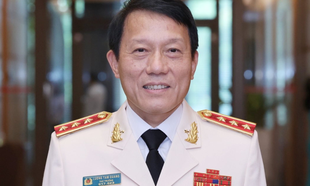 Thượng tướng Lương Tam Quang giữ chức Bộ trưởng Bộ Công an.