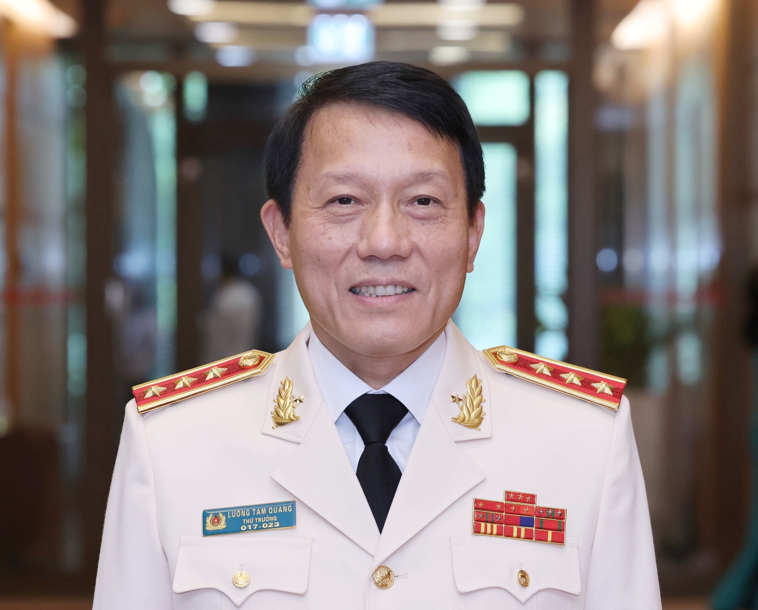 Thượng tướng Lương Tam Quang giữ chức Bộ trưởng Bộ Công an.