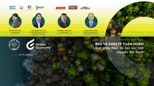 Doanh nghiệp tiên phong thực thi ESG và mô hình kinh tế tuần hoàn