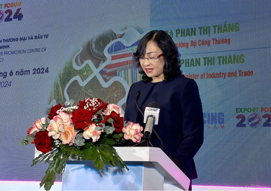 Bà Phan Thị Thắng, Thứ trưởng Bộ Công Thương: 