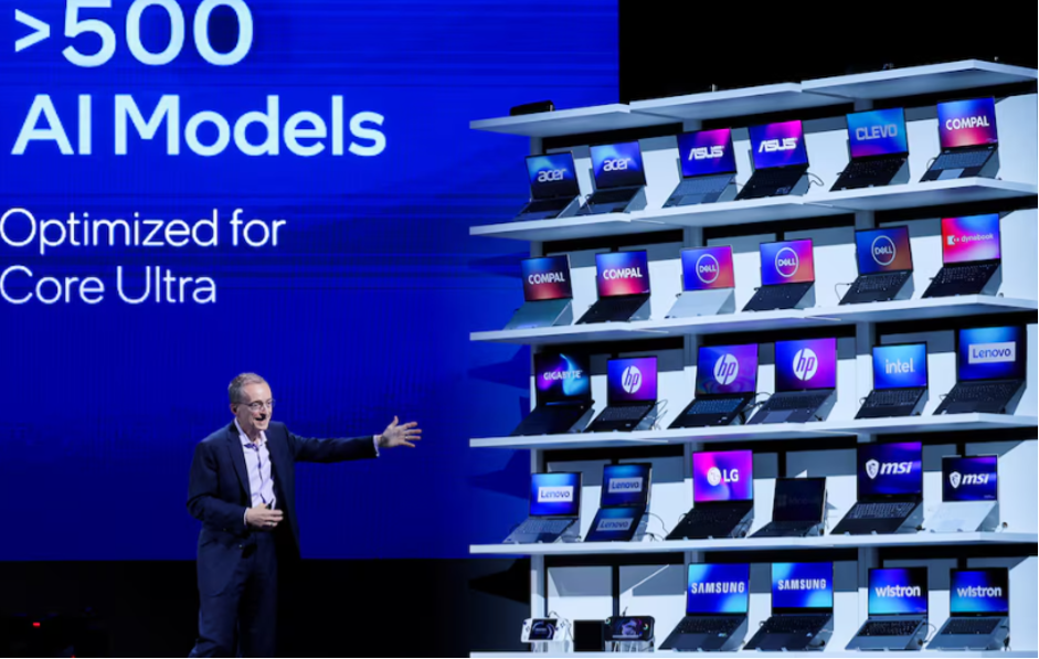 AI được dự báo sẽ ‘hồi sinh’ thị trường máy vi tính - Ảnh: Reuters