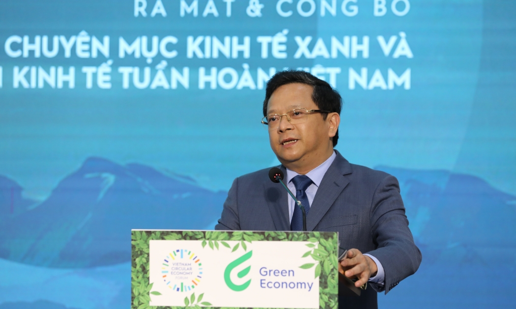 TS. Nguyễn Đức Hiển, Phó trưởng Ban Kinh tế Trung ương phát biểu tại tọa đàm. Ảnh: Việt Dũng