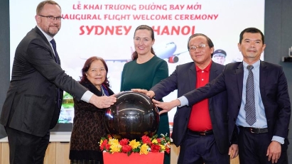 Vietjet launched non-stop flight linking Hanoi and Sydney