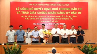 Hanoi grants investment license to $115 mln IP project
