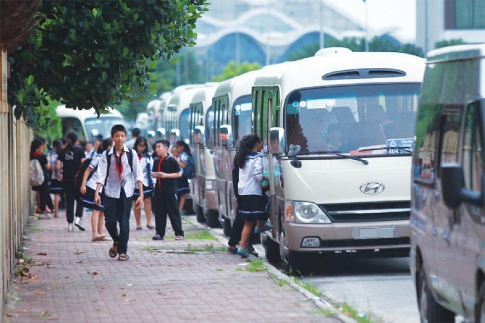 Đề xuất thêm quy định chống bỏ quên học sinh trên xe đưa đón - Ảnh minh họa.