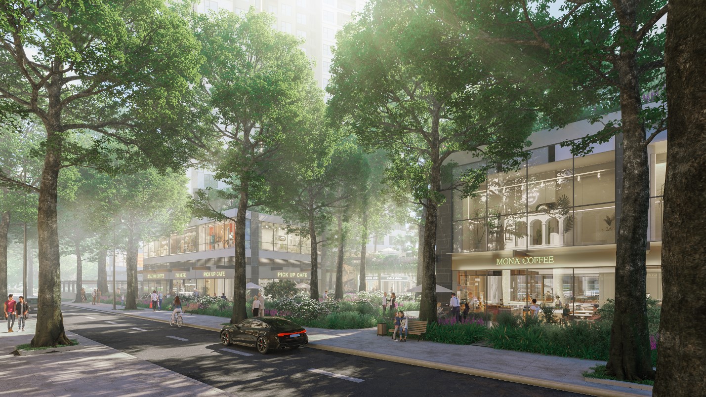 Mua sắm giữa rừng.