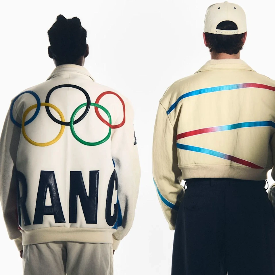 Áo khoác Le Coq Sportif được thiết kế riêng cho Đội tuyển Pháp.