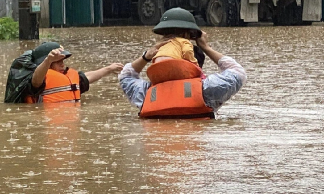 Lũ lụt tại Hà Giang.