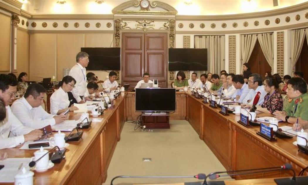 Quang cảnh buổi làm việc. Ảnh: MOET.
