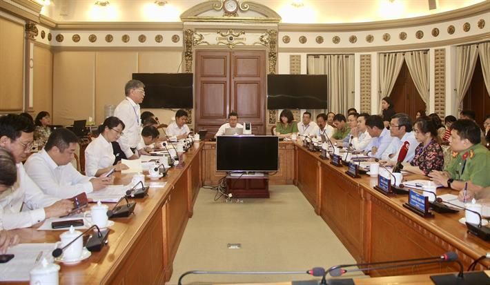 Quang cảnh buổi làm việc. Ảnh: MOET.