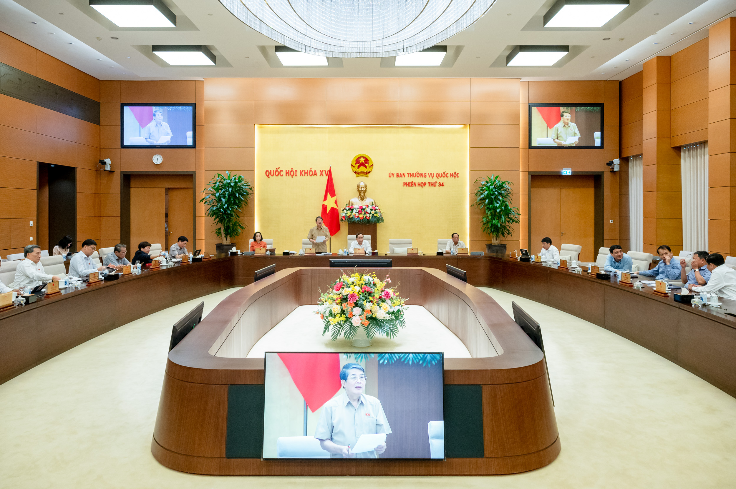 Toàn cảnh Phiên họp. Ảnh: Quốc hội