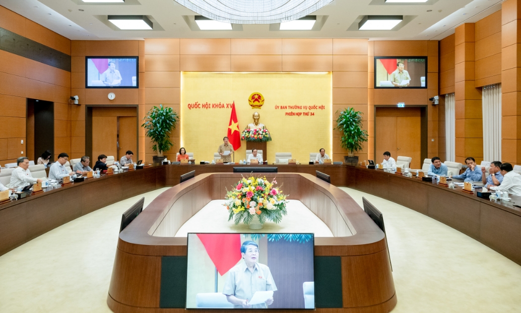 Toàn cảnh Phiên họp. Ảnh: Quốc hội