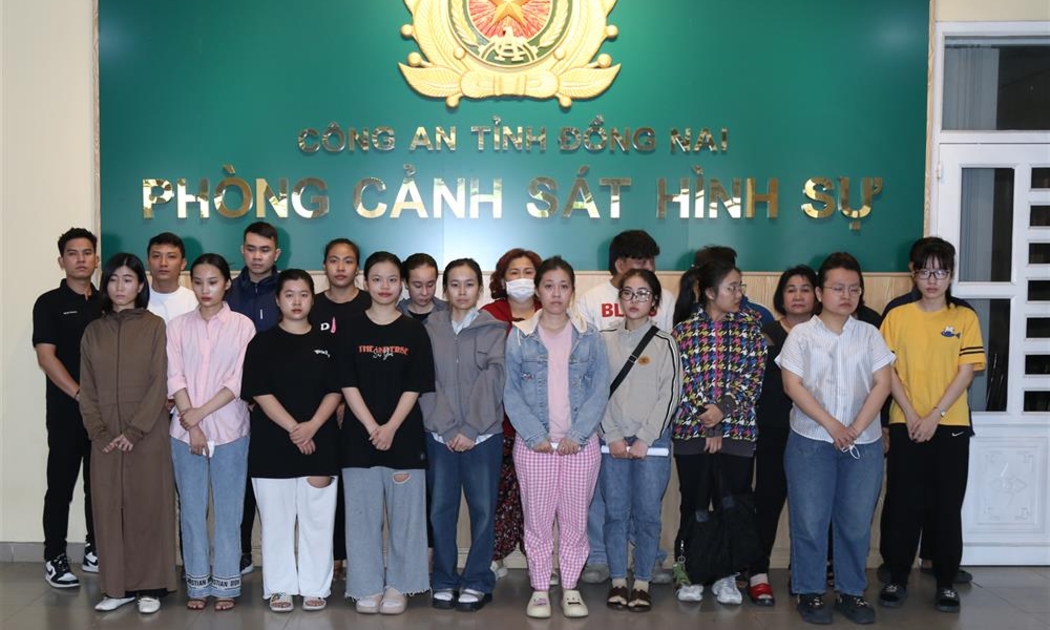 Các đối tượng bị khởi tố. Ảnh: Cổng thông tin điện tử Bộ Công an.