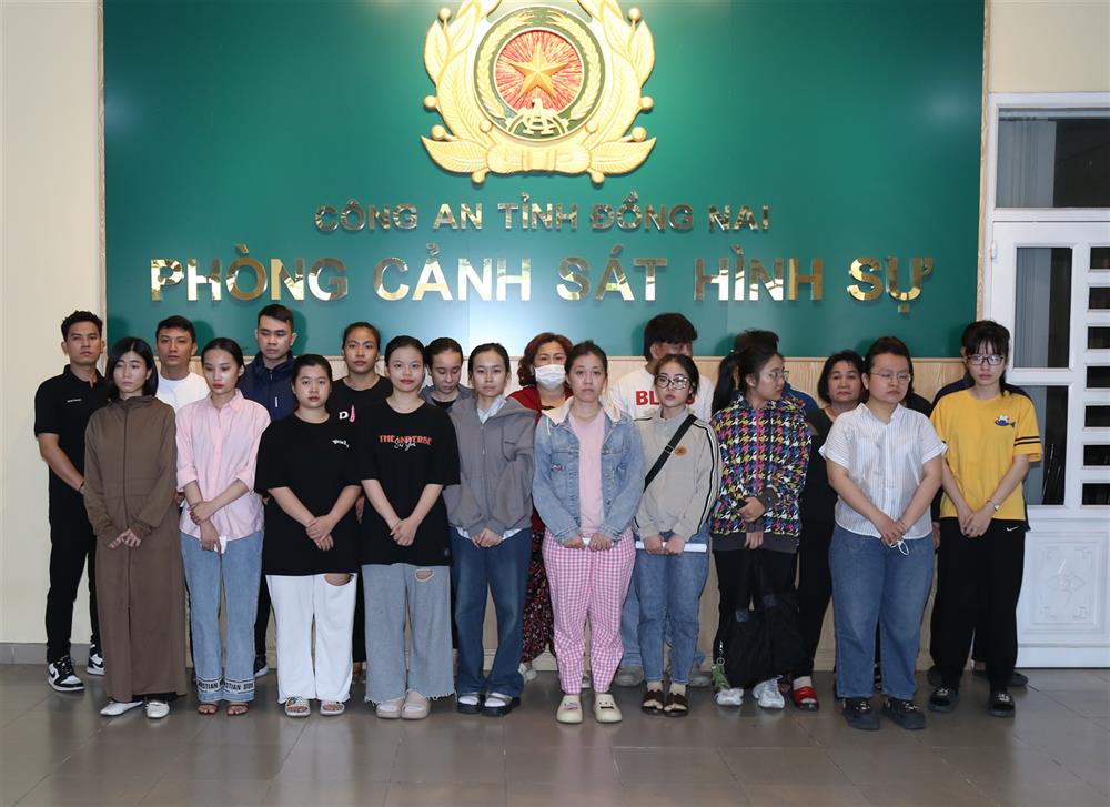 Các đối tượng bị khởi tố. Ảnh: Cổng thông tin điện tử Bộ Công an.