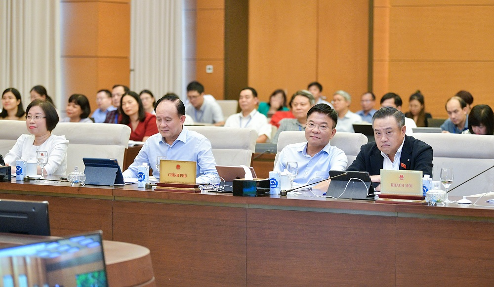 Các đại biểu dự phiên họp. Ảnh: Quốc hội